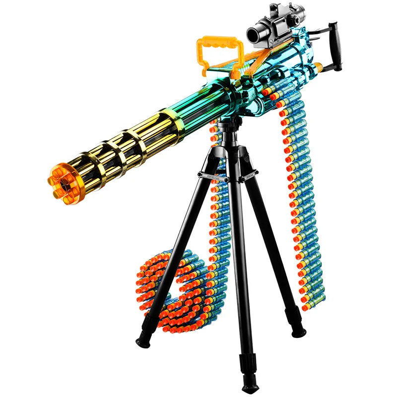 Gatlin Children's Electric Heavy Machine Gun Throwing Shell