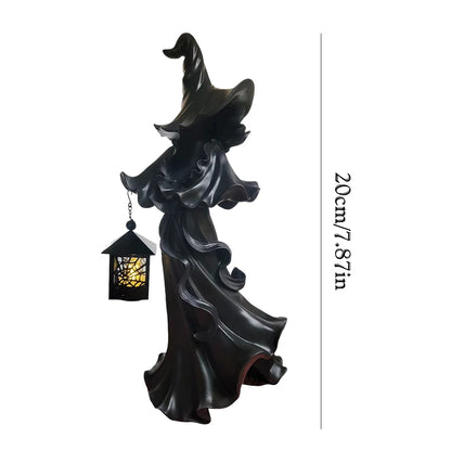 Ghost with Lantern Resin Faceless Ghost or Home Indoor/Outdoor