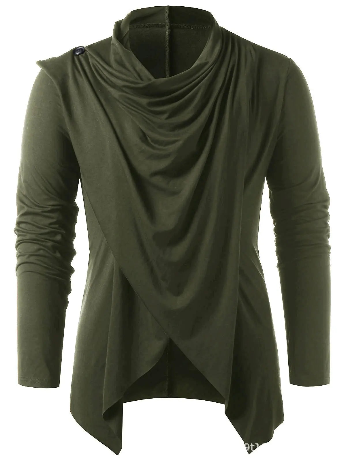 Chic Men’s Solid Cardigan: Casual Style Essential