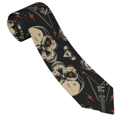Retro Neck Ties for Men Narrow Accessories Party
