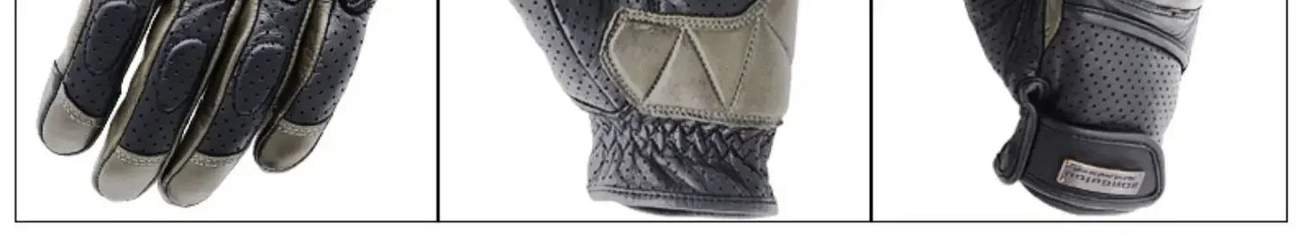 Retro Racer Touchscreen Gloves - Spring & Summer