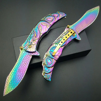 Dragon Carve Tactical Folding Knife  Collection