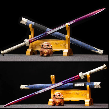 Elegant Han Sword - 40” Antique Steel Edge Blade