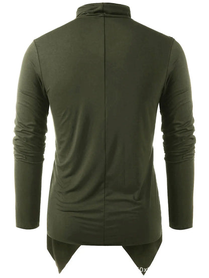 Chic Men’s Solid Cardigan: Casual Style Essential