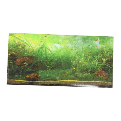 Aquarium Background Sticker, Underwater Cave Stone