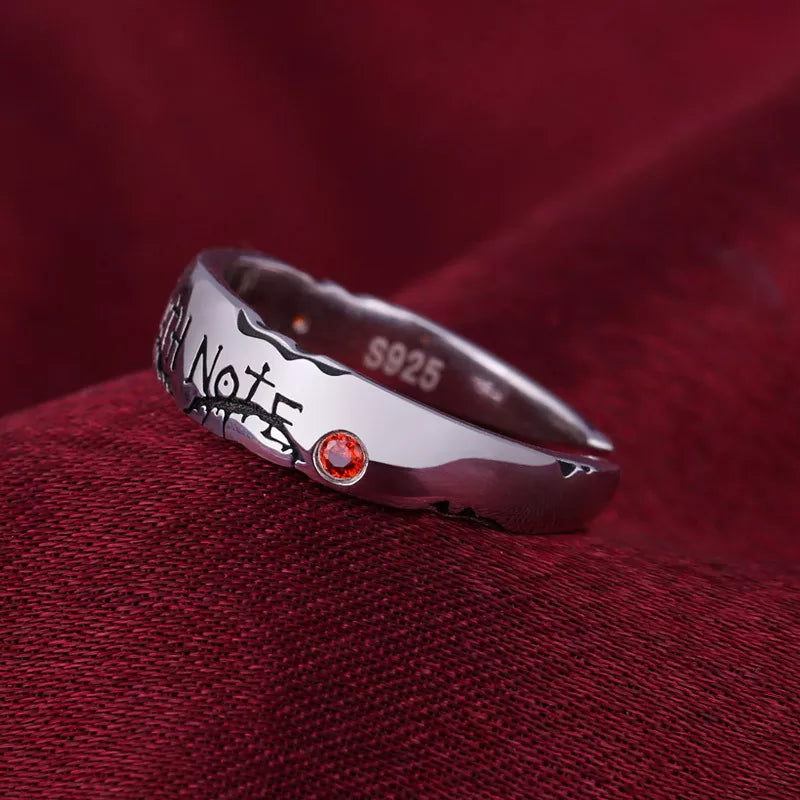 Anime Death Note Yagami Light Alloy Rings