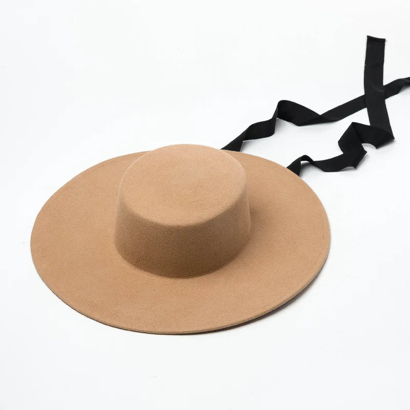Wool Fedora Hat — Autumn Winter