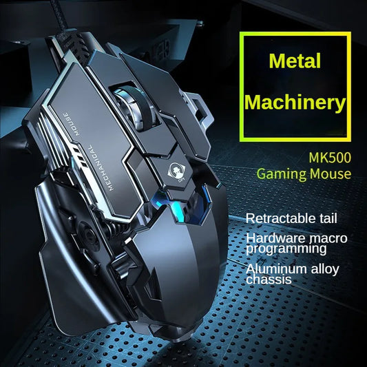 New Mechanical Wired Gaming Mouse 9 Key