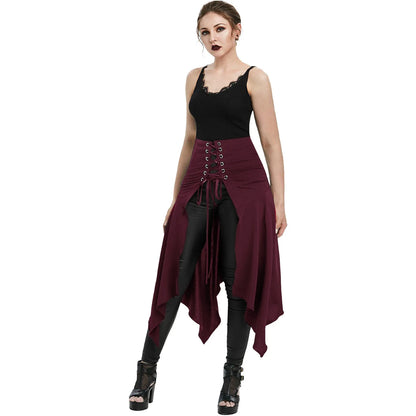 Medieval Skirt Steampunk Ladies Long Skirts