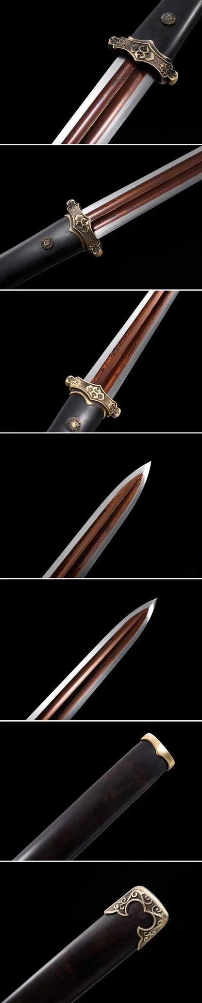 Xianhua Li Kungfu Dagger: Refined 608 Steel Blade