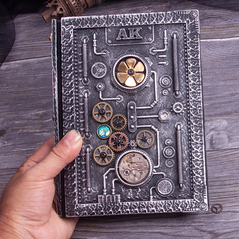 A5 Gothic Steampunk Notebook Vintage