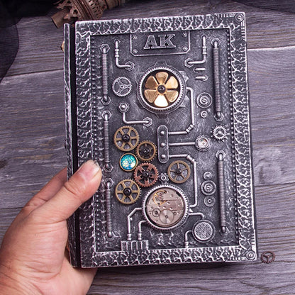 A5 Gothic Steampunk Notebook Vintage