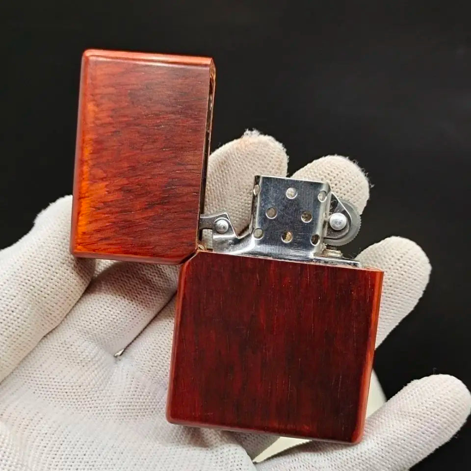 Mahogany Lighter Rosewood Hand-carved Kerosene