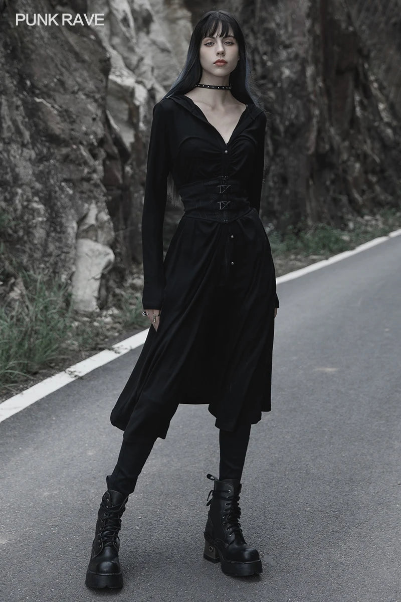 Punk Rave Futuristic Slim Girdle Belt