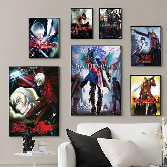 DEVIL MAY CRY  Poster Prints Wall Pictures