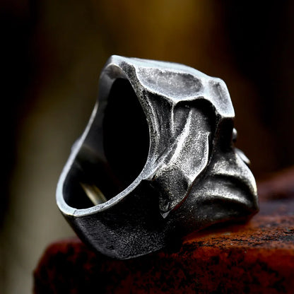 Vintage Punk Stainless Steel Skull Rings