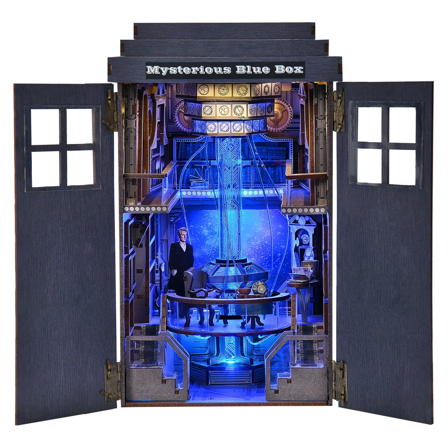 Mysterious Blue Box — Book Nook Kit