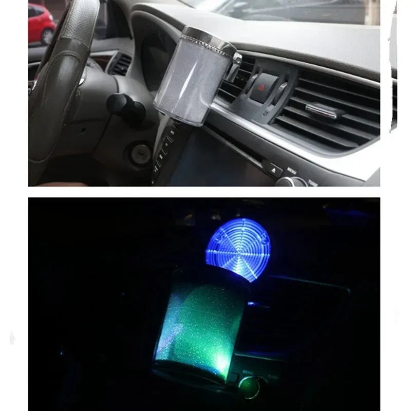 LED Glowsmith: Smokeless Car Ashtray Delight