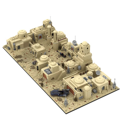 Building Blocks MOC Mos Space War Tatooine Eisley Cantina