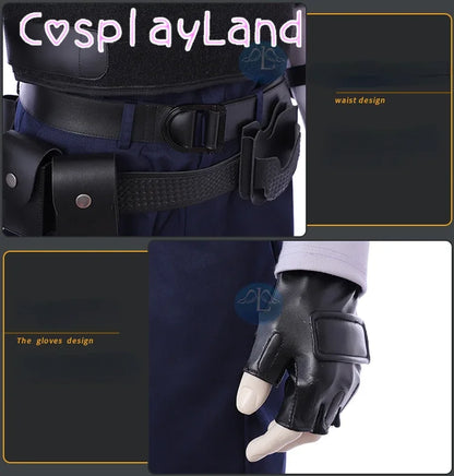 Leon Kennedy Resident 2 Cosplay Costume Set