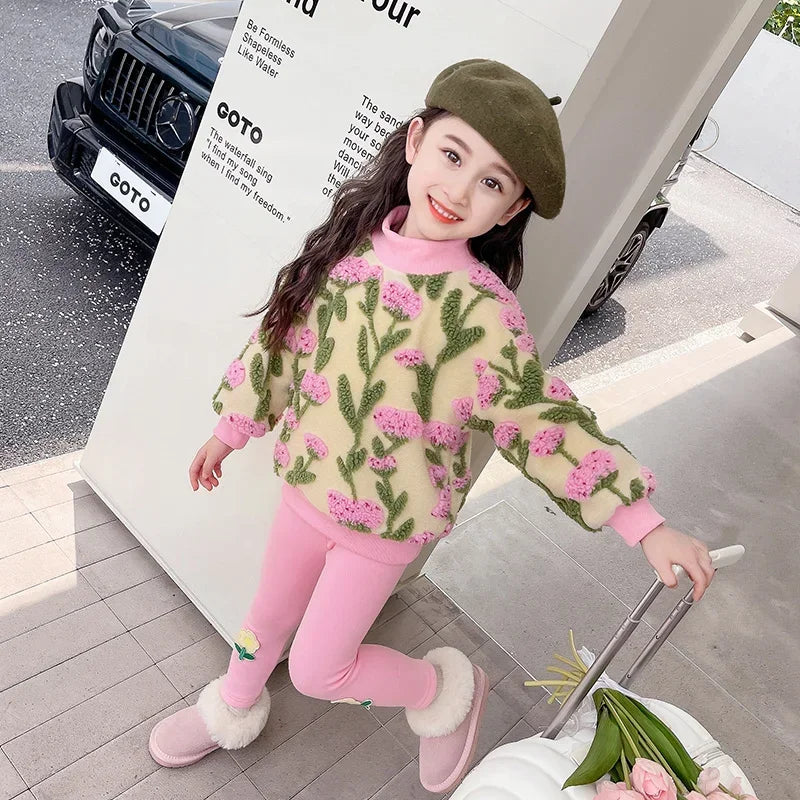 Baby Girls Sweater Pants