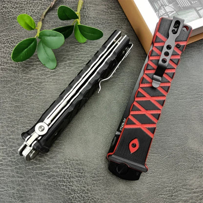 Ronin 440C Tactical Folding Knife with G10 Grip