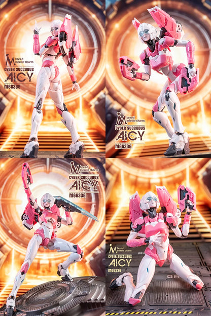 Cyber Succubus Mbreed Charm: Arcee PVC Model