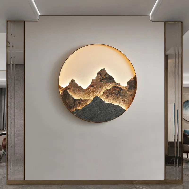 Modern luxury mural lamp