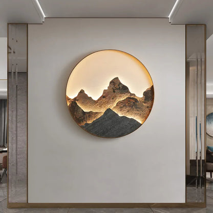 Modern luxury mural lamp