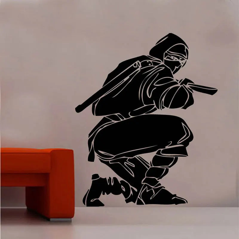 The Ninja Doesn't Care — Wall Decal