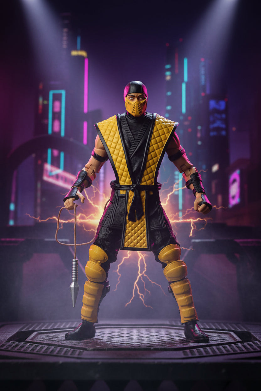 Mortal Kombat Inspired 7" Articulated Action Figure — 17cm