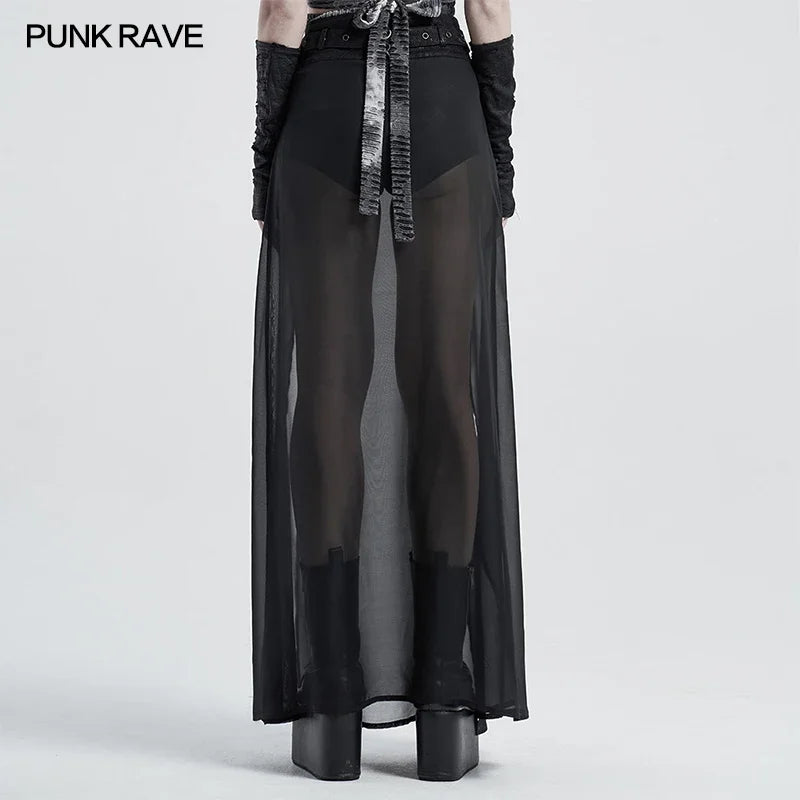 High Waist Fake Two-pieces Half Skirt Simple Style