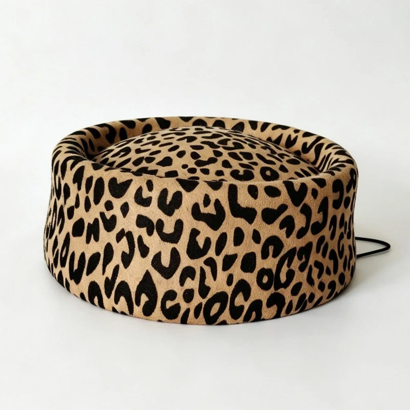 Wool Dome Beret — Hepburn Style Felt Hat