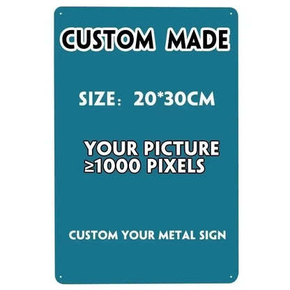 Neon Vibes Metal Tin Sign: Retro Wall Art Decor
