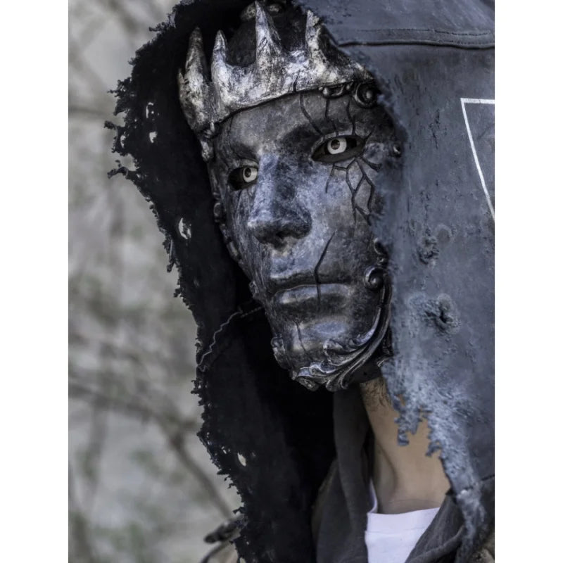 Abyss King Horror Latex Mask — Full Head