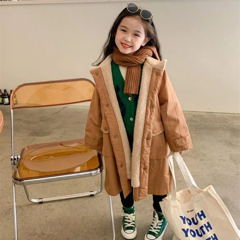 Girls Coat Jacket Cotton 