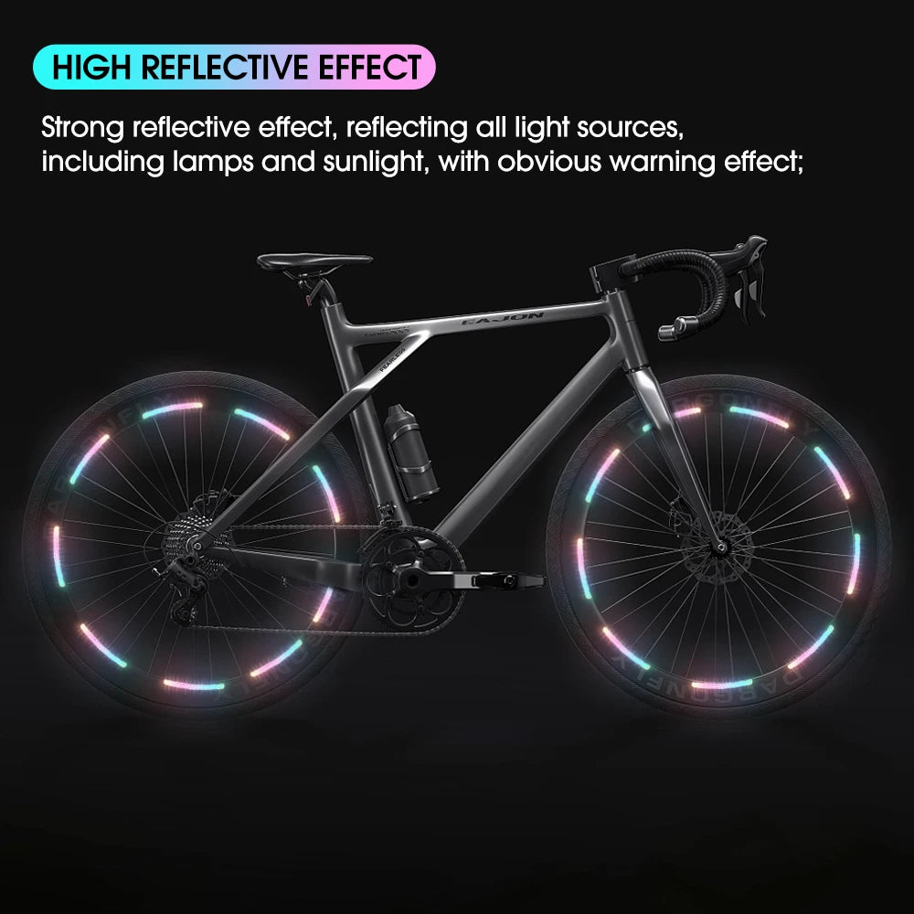 Laser Wheel Hub Reflective Sticker Car