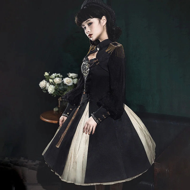 Lolita Dark Vintage Gothic Dress