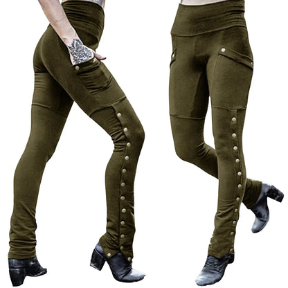 WarmFit Slim Leggings with Pockets for Women