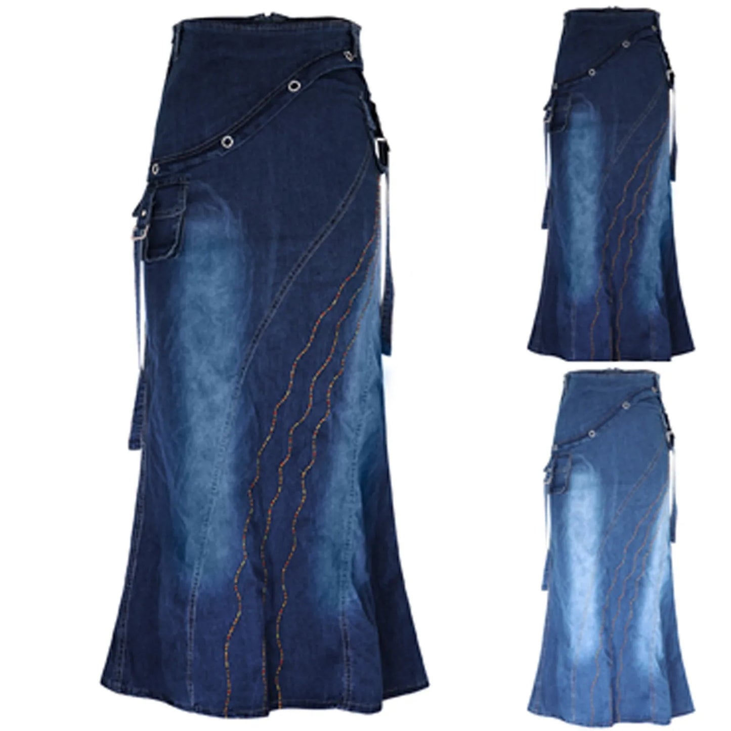 Ladies Oversize Fashion Street Skirts