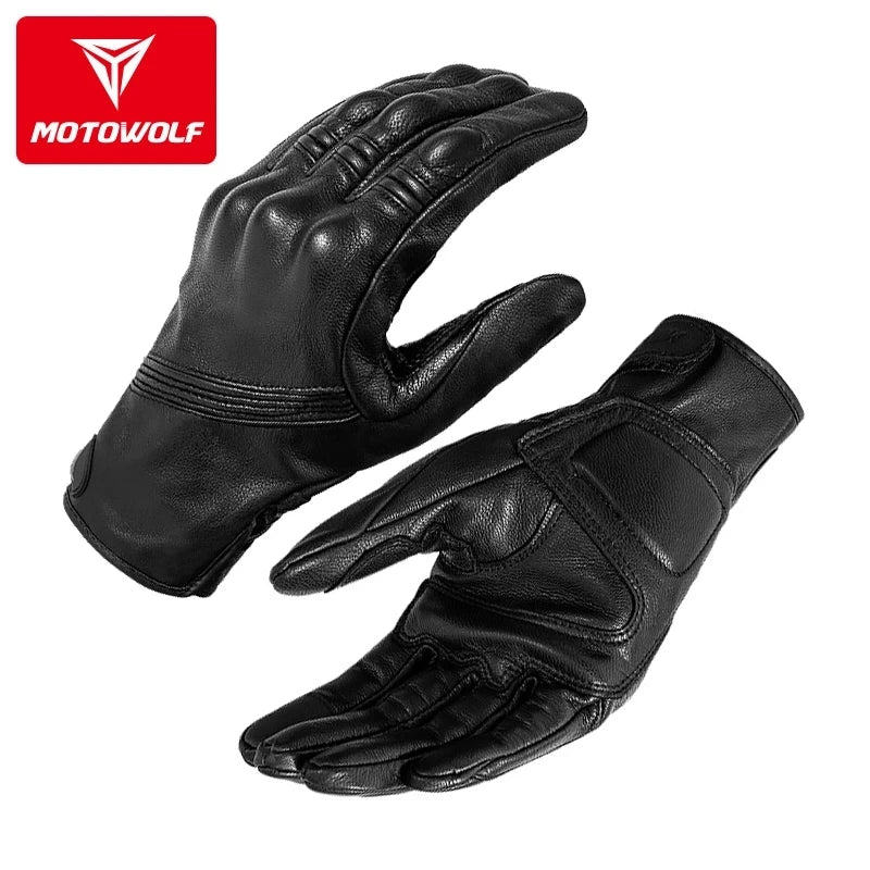 Name: Ultimate Leather Motorcycle Gloves