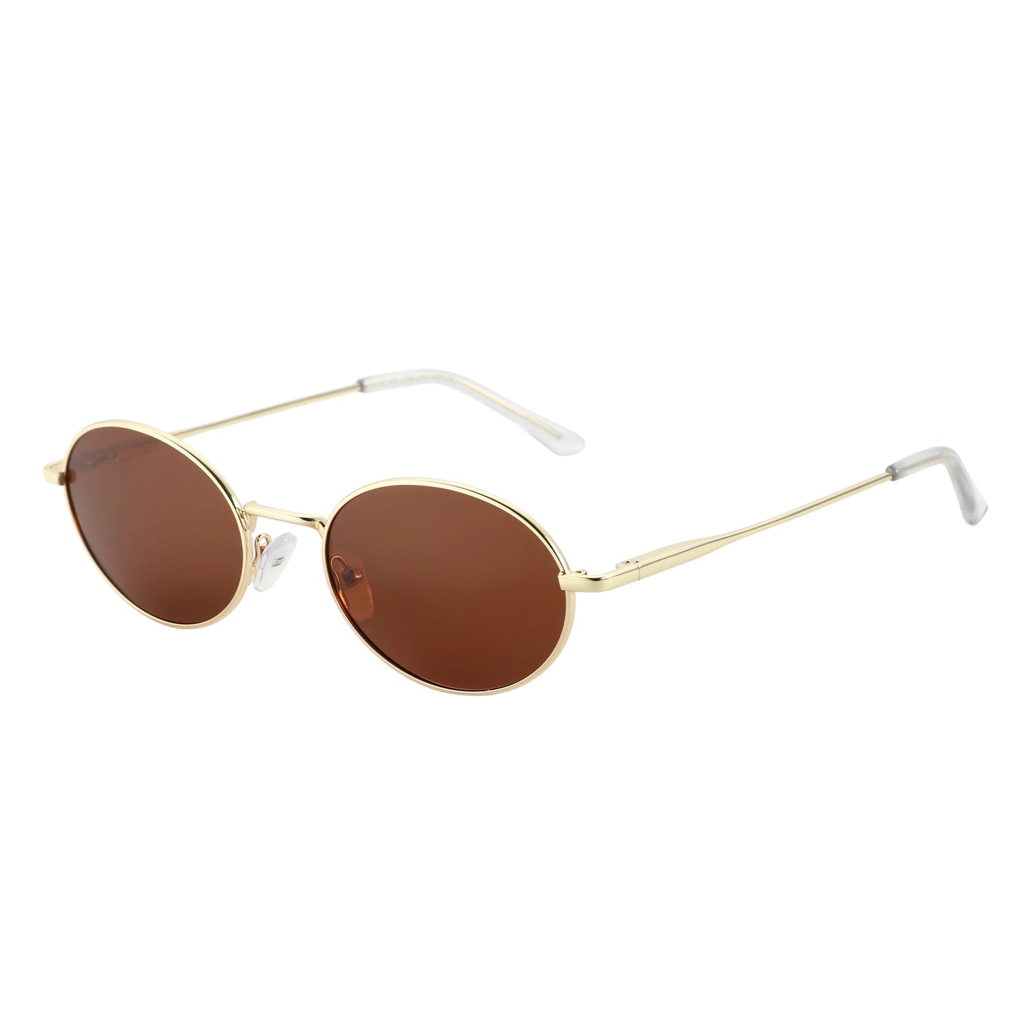 Retro Oval Sunglasses — Y2K Polarized UV400