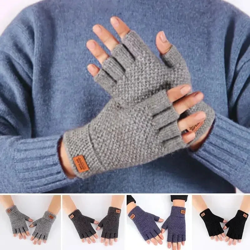 Winter Fingerless Gloves