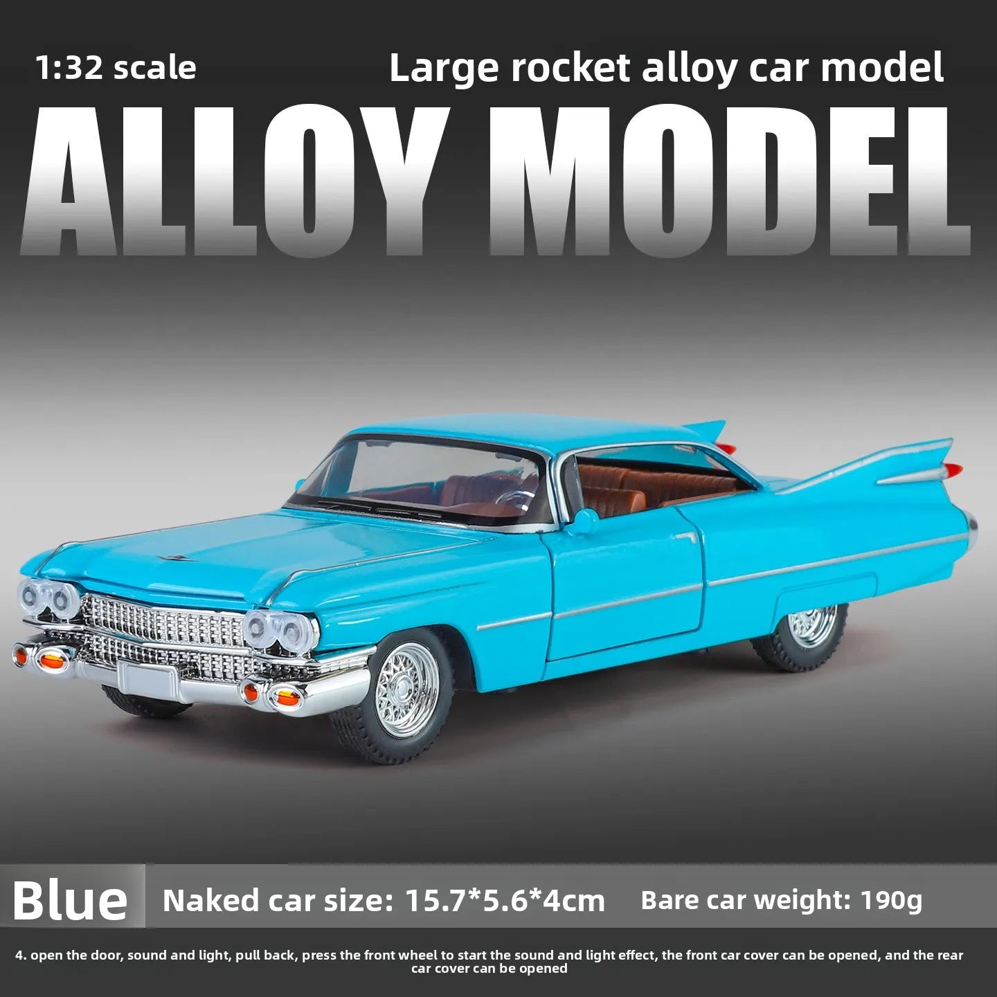 Eldorado Biarritz Diecast — 1:32 Sound & Light