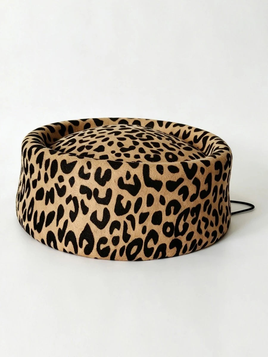 Wool Dome Beret — Hepburn Style Felt Hat