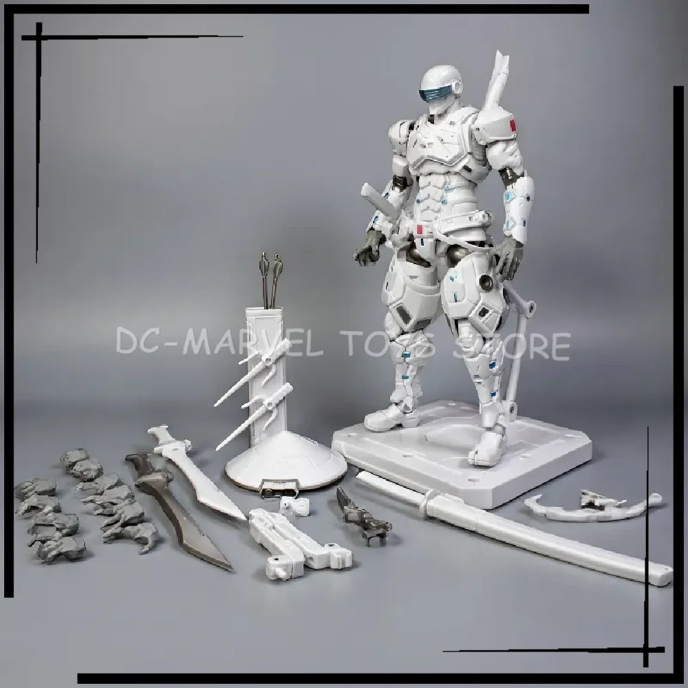 JIWAN PS-001 Snake Eyes White Ghost — Alloy Mecha Figure