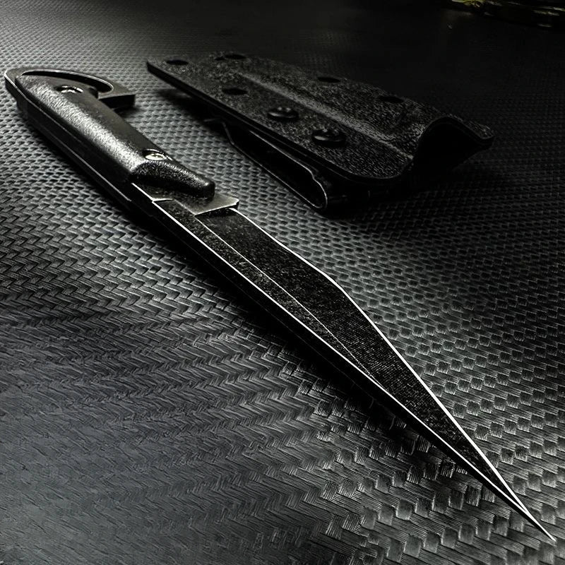 EDC Survival Straight Knife — 8cr13mov Blade + G10 Handle
