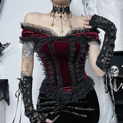 Name: Dark Tech Fairy Corset Top