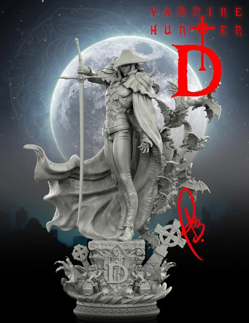 Resin Figure Model Kit Vampire Hunter D