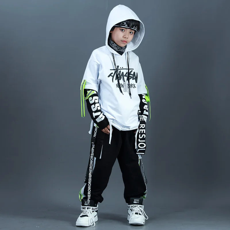 Kid Sport Sets Hoodie Pant Boys Girls Streetwear Fashion